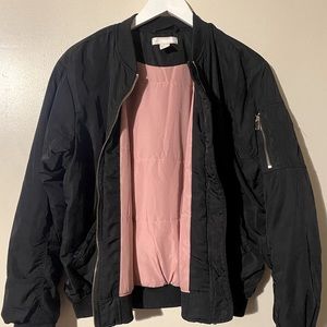 H&M Black Bomber Jacket